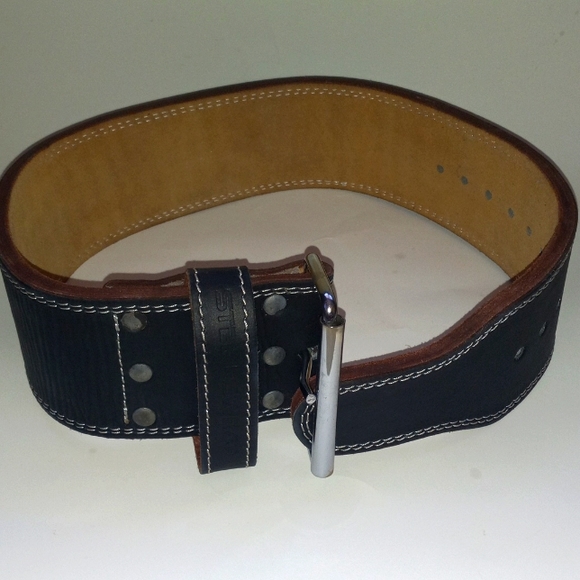 MEDIUM POWER LIFTING BELT 4" WIDE - Picture 2 of 4